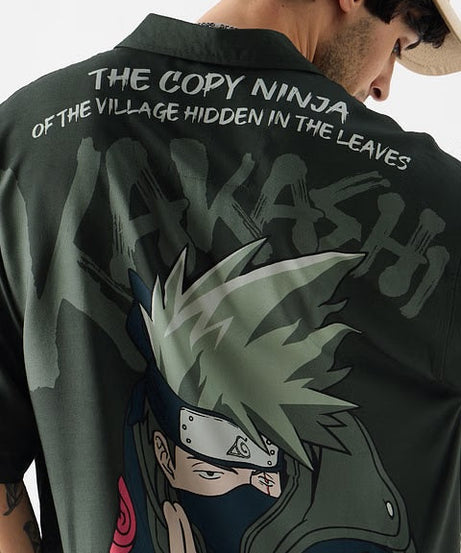 Naruto Kakashi Ninja Oversized Shirts