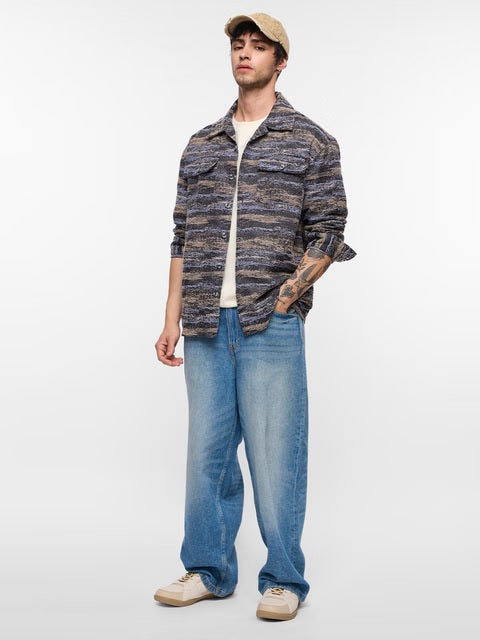 Jacquard Pacific Men Shackets