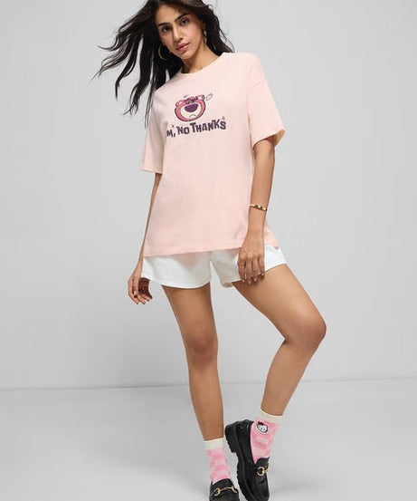 Disney No Thanks Women Oversized T-Shirts