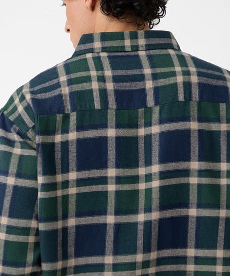 Plaid Emerald Men Relaxed Shirts