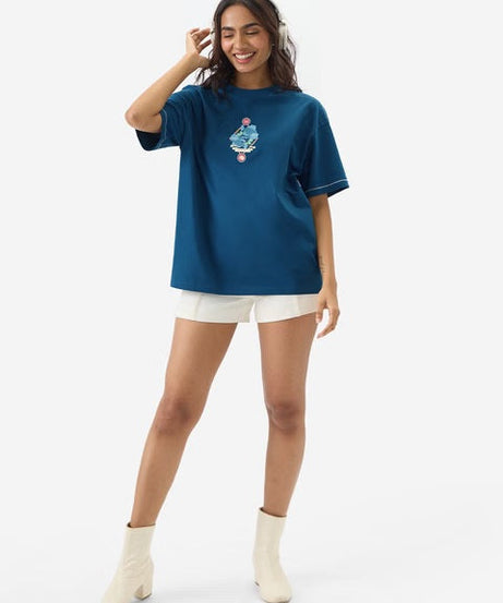 Zodiac Pisces Women Oversized T-Shirts