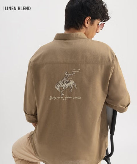 Dusty Roads Cotton Linen Shirts