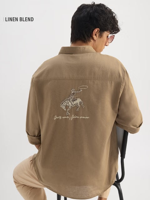 Dusty Roads Cotton Linen Shirts