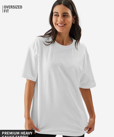 Solids White Boyfriend T-Shirts