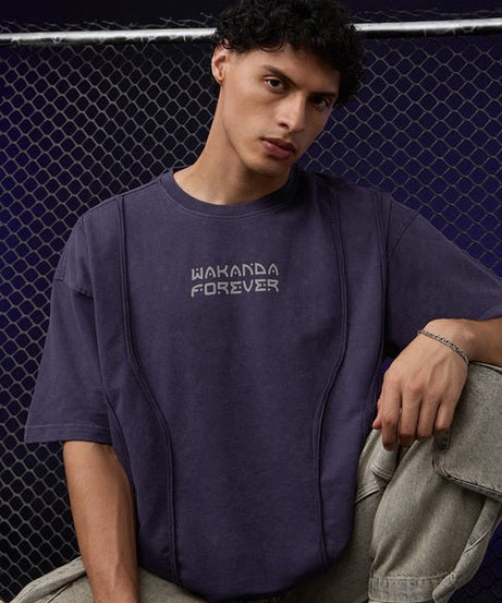 Black Panther Wakanda Legacy Oversized T-Shirts