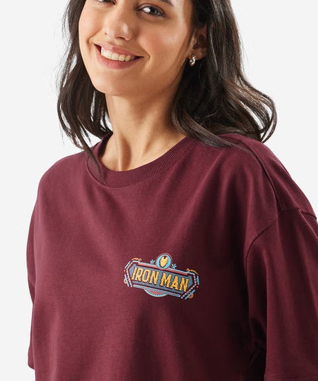 Truck Art Iron Man Boyfriend T-Shirts