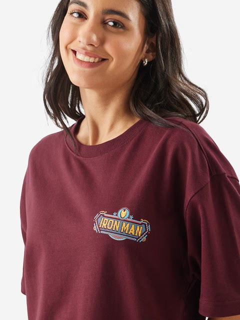 Truck Art Iron Man Boyfriend T-Shirts