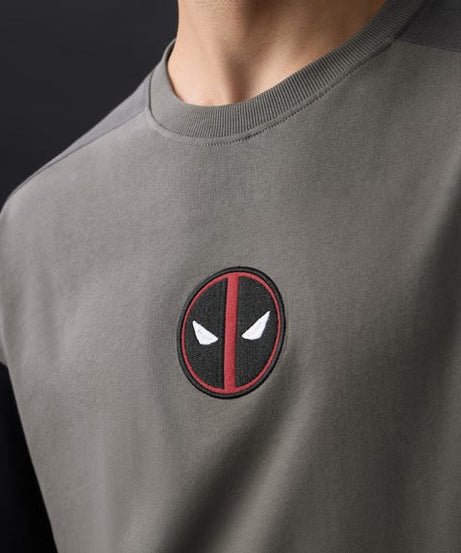 Deadpool Tech Suit Oversized T-Shirts