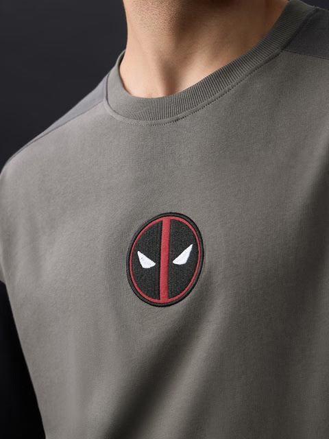 Deadpool Tech Suit Oversized T-Shirts