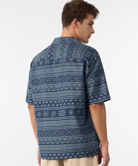 Jacquard Aztec Drift Oversized Shirts