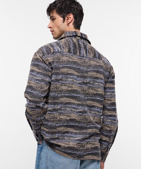 Jacquard Pacific Men Shackets