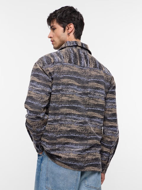 Jacquard Pacific Men Shackets