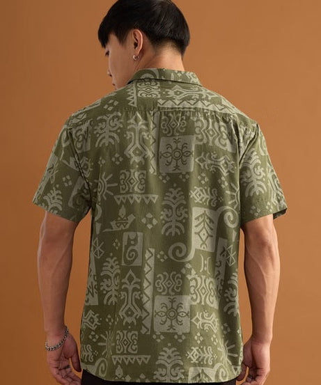 Nomad Aztec Men Relaxed Shirts