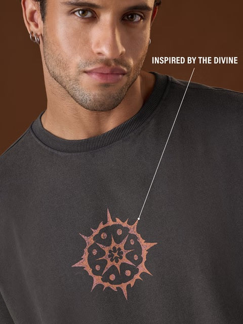 Mythology Suryaputra Oversized T-Shirts