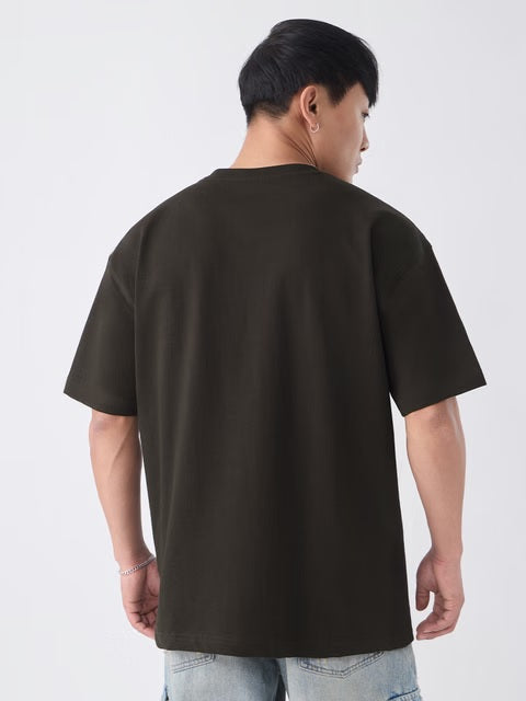 Caffeine Panda Oversized T-Shirts