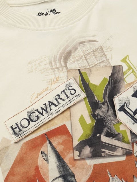Harry Potter Hogwarts Women Oversized T-Shirts