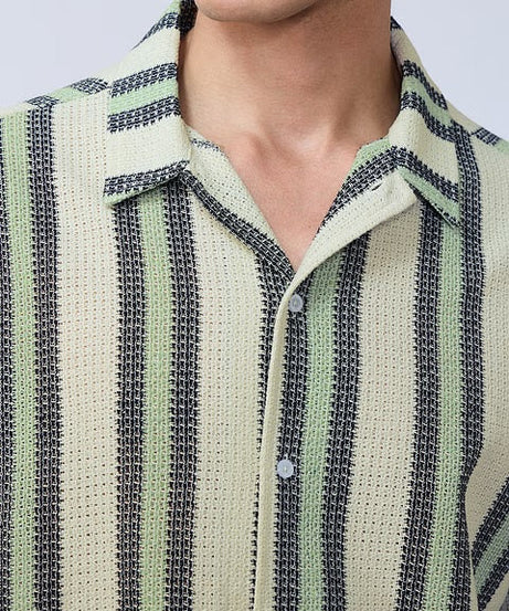 Ambrosia Men Textured Shirts