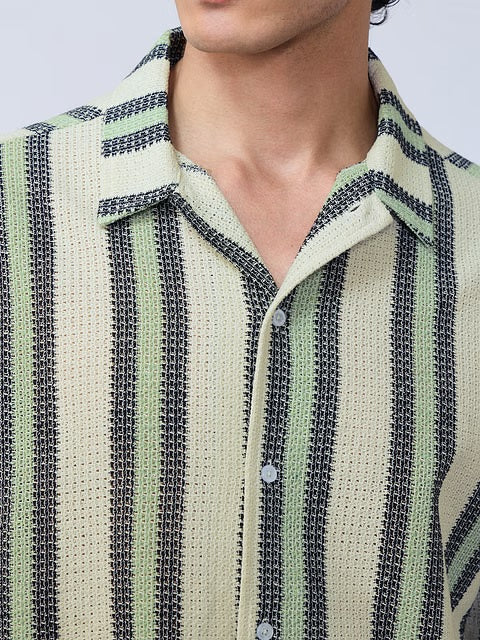 Ambrosia Men Textured Shirts