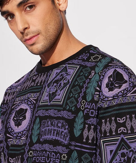 Black Panther Wakanda Tribe Oversized T-Shirts