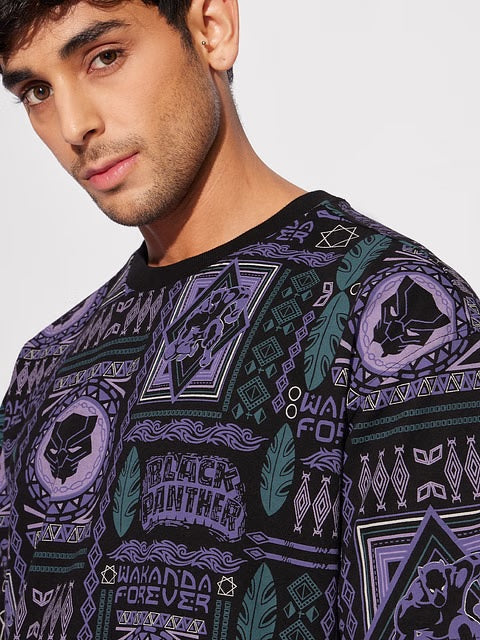 Black Panther Wakanda Tribe Oversized T-Shirts