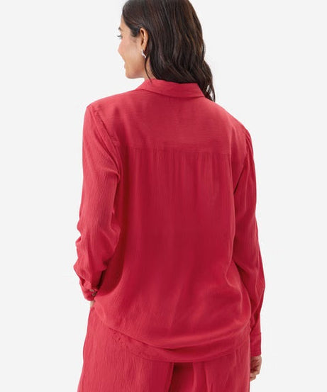 Solids Hot Pink Women Shirts