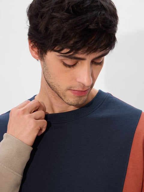 True Navy Oversized Full Sleeve T-Shirts