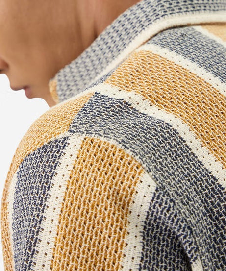 Stripes Firelight Men Textured Shirts