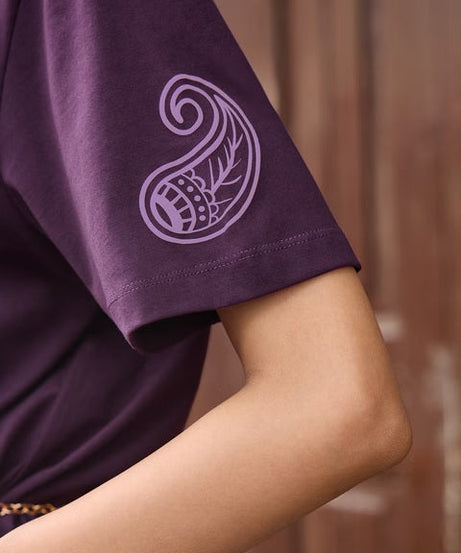 Desi Rebel Hustle Nari Women Relaxed Fit T-Shirts