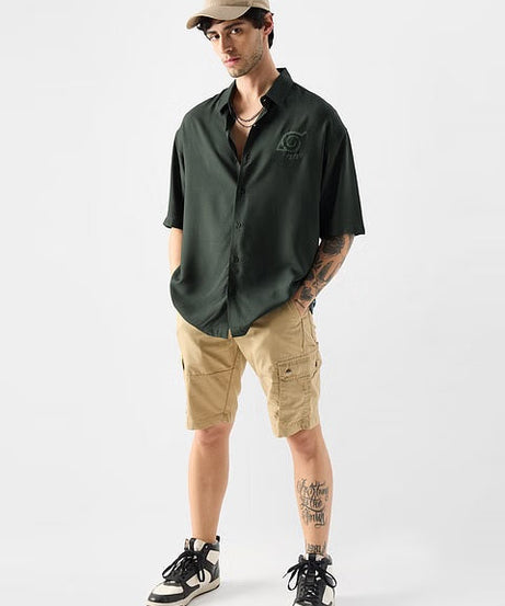 Naruto Kakashi Ninja Oversized Shirts
