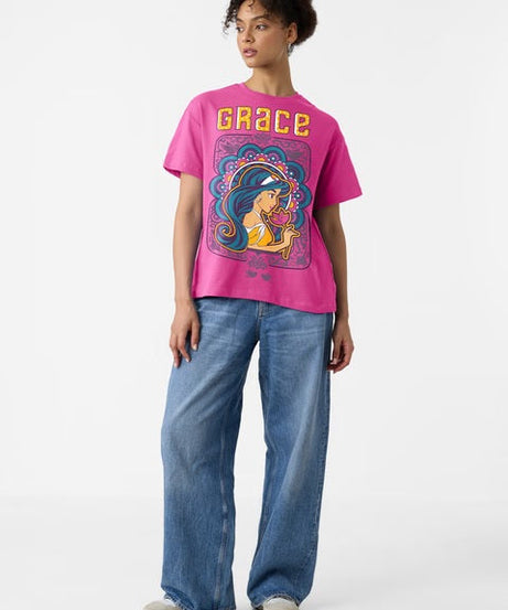 Aladin Her Grace Women Oversized T-Shirts
