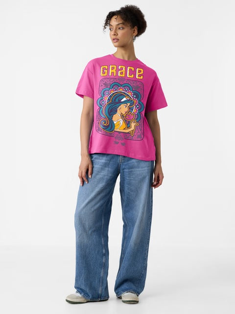 Aladin Her Grace Women Oversized T-Shirts