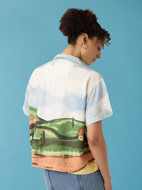 Peanuts Snoopy's Drive-In Women Holiday Shirts