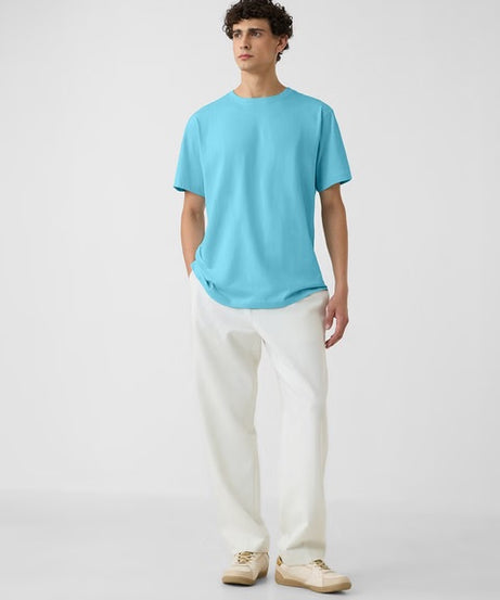 Solids Airy Blue T-Shirts