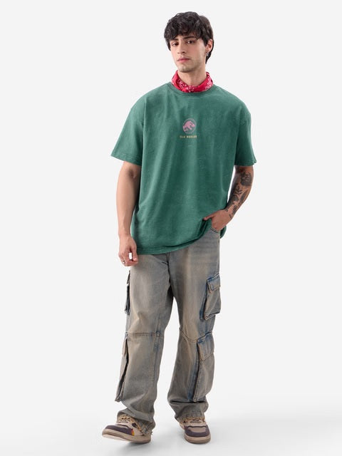 Jurassic Park Prehistoric Paradise Oversized T-Shirts