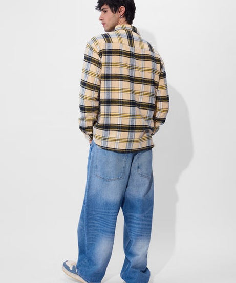 Flannel Amber Men Utility Shirts