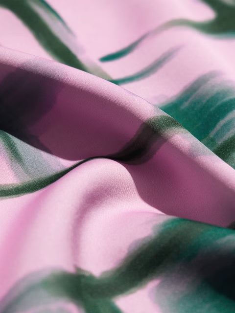 Satin Peridot Women Shirts