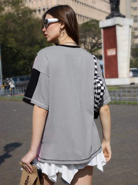 Bugs Bunny Own Lane Women Oversized T-Shirts