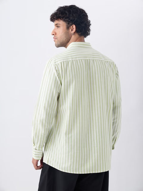 Stripes Pistachio Shirts