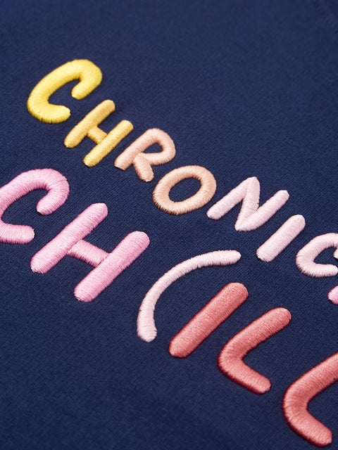 Chronically Chill Women Relaxed Fit T-Shirts
