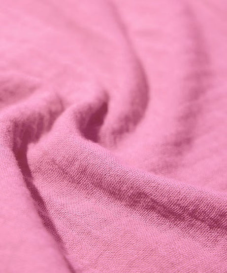 Textured Flamingo Pink Women Boyfriend Shirts