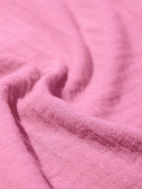 Textured Flamingo Pink Women Boyfriend Shirts