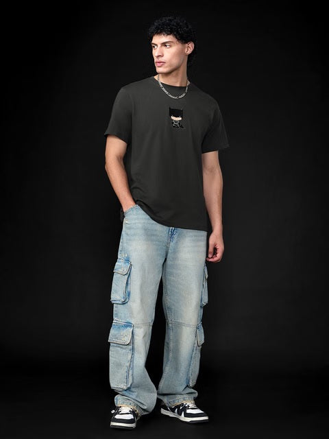 Batman Chibi Knight Men Relaxed Fit T-Shirts