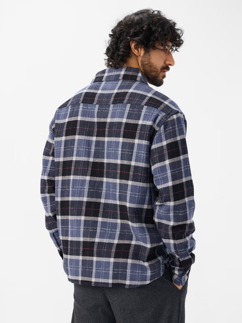 Plaid Eclipse Men Shackets
