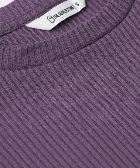 Ribbed  Berry Women T-Shirts