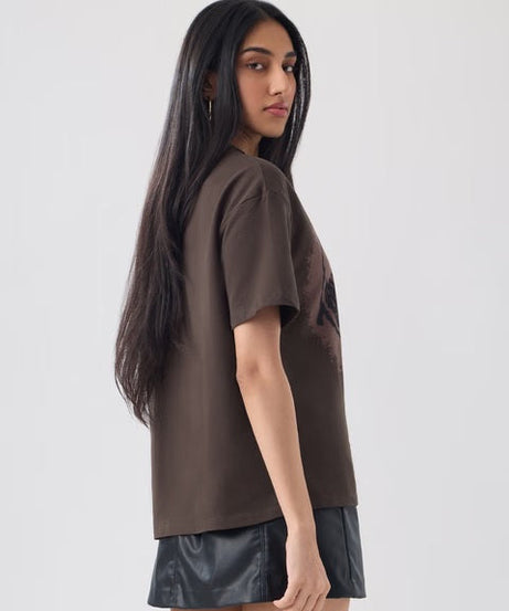 Peanuts Motorsport Women Oversized T-Shirts