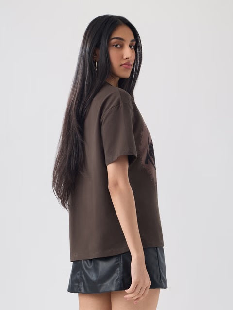 Peanuts Motorsport Women Oversized T-Shirts