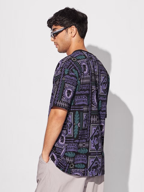 Black Panther Wakanda Tribe Oversized T-Shirts