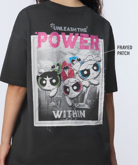 Powerpuff Girls Power Women Oversized T-Shirts