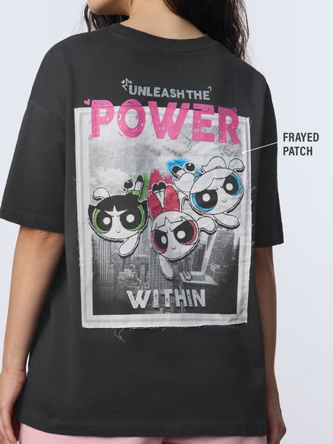 Powerpuff Girls Power Women Oversized T-Shirts