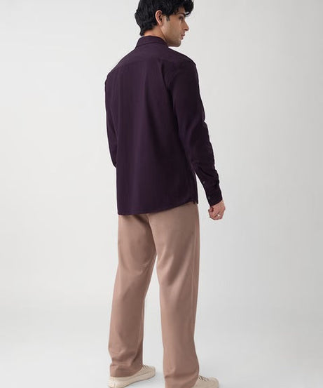 Mulberry Men Textured Shirts